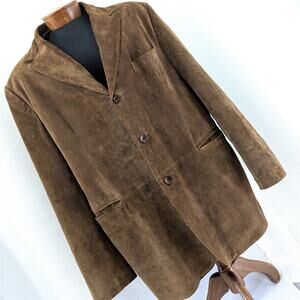 Apt. 9 Brown Suede Blazer